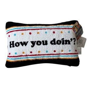 Friends "How you doin' ?" Accent Throw Pillow 10" by 15" NEW